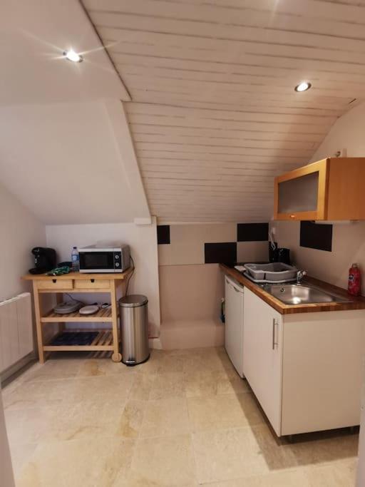 Appartamento Le Rez De Jardin Honfleur Esterno foto